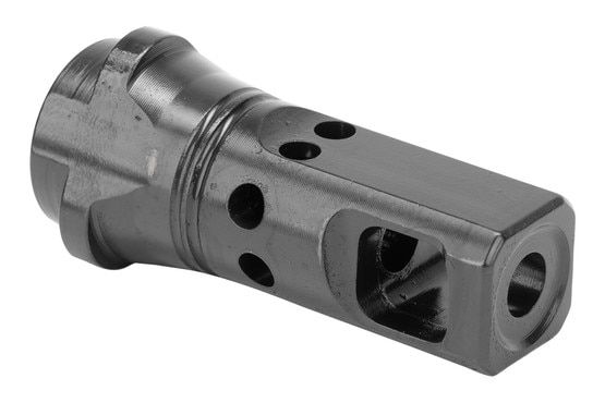 Breek Arms 1/2x28 Echo Single-Port Muzzle Brake is made from hardened steel
